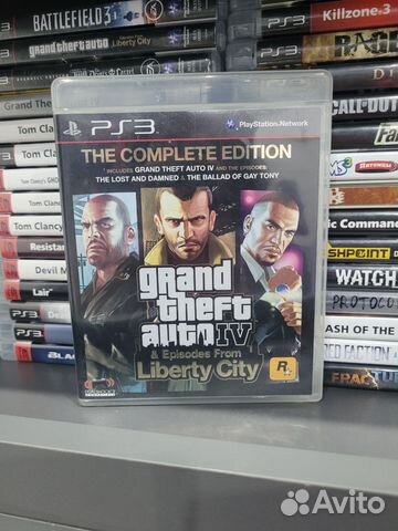GTA 4 and Episodes From Liberty City PS3 (б/у)