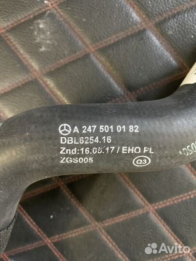 Трубка для радиатора Mersedes Benz W177