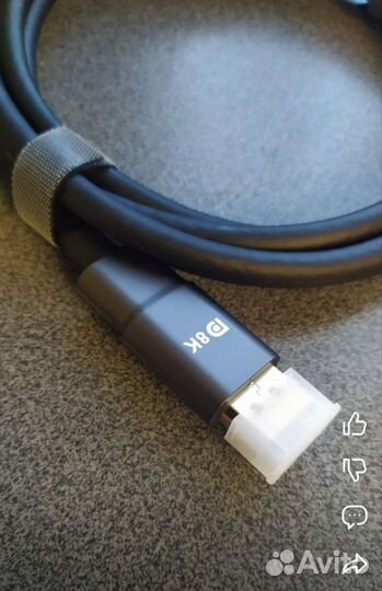 Кабель DisplayPort 1.4 AOpen 8K 1.5 метра