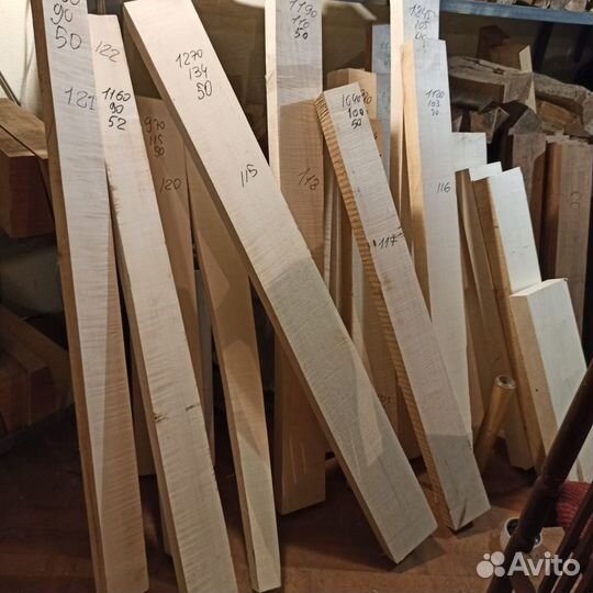 Древесина для изготовления муз.инструментов