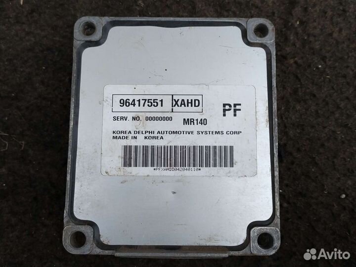 Эбу chevrolet aveo t200 1.4