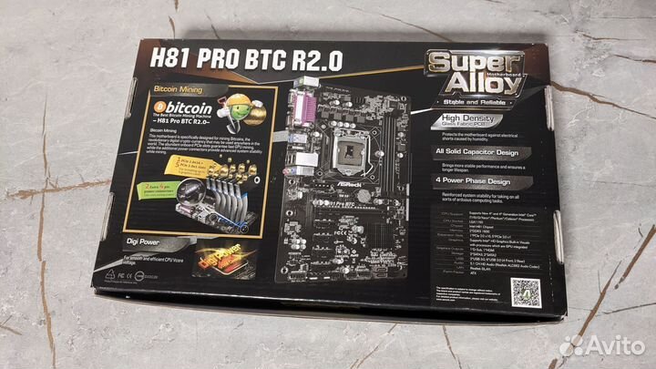 Материнская плата AsRock H81 Pro BTC LGA1150