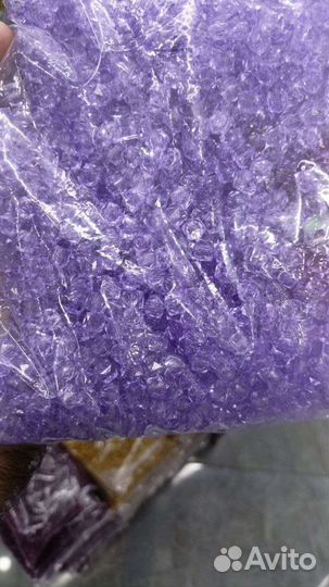 Акриловые бусины кубики для сумок 8 мм