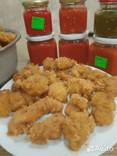 Стрипсы (грудка в панировке)