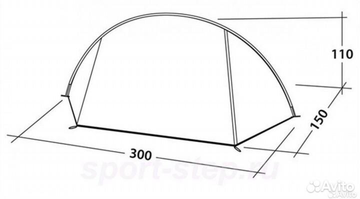 Палатка фестивальная easy camp