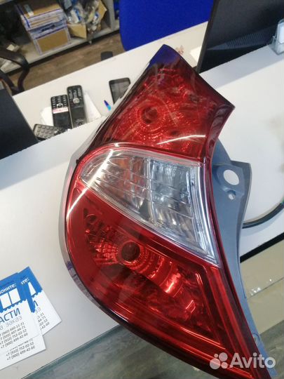 Фонарь левый solaris хетчбек