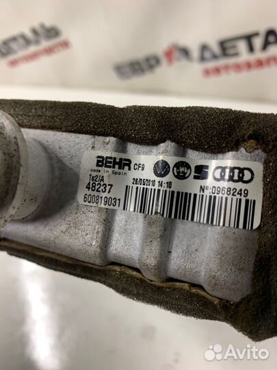 Радиатор печки Volkswagen Polo хетчбек 1.4 CGG