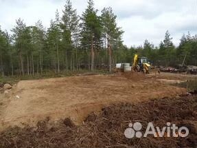 Экскаватор погрузчик, Трактор, Самосвал, Песок