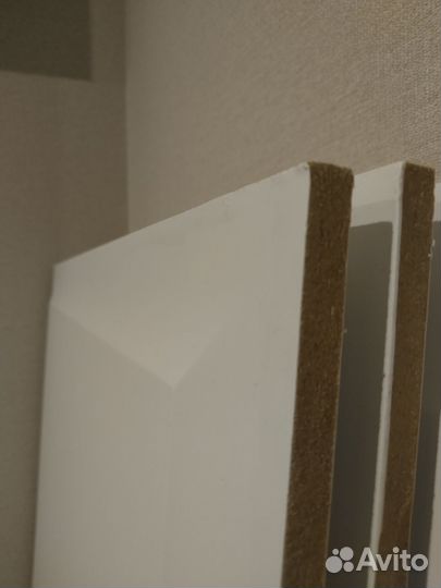 Филенка дверная белая