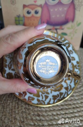 Чайная чашка с блюдцем