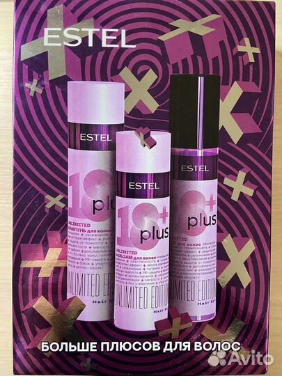 Набор Estel 18+ Plus шампунь, бальзам, спрей