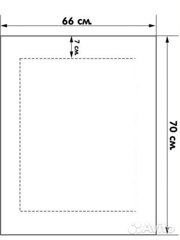 Матрас на пеленальный стол непромокаемый