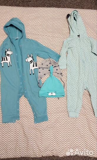 Вещи пакетом 74-80-86 на мальчика