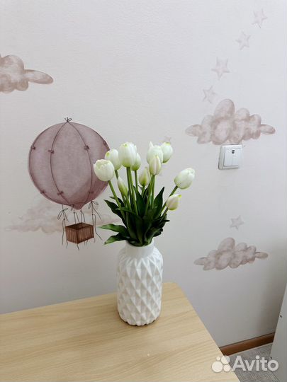 Букет тюльпанов для декора интерьера