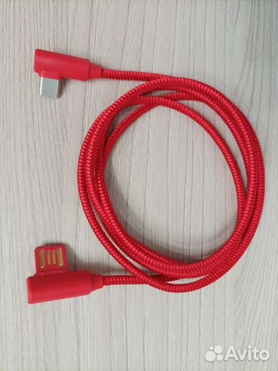 Кабель USB/type-C, быстрая зарядка, новый, 123 см