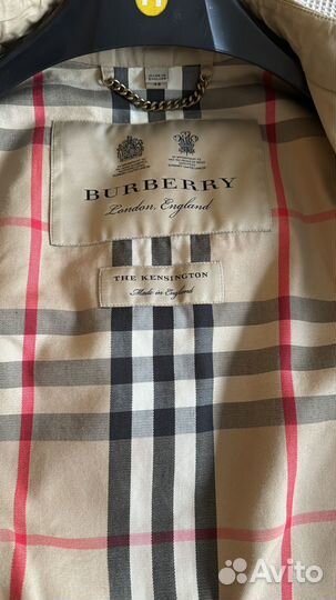 Мужской тренч burberry