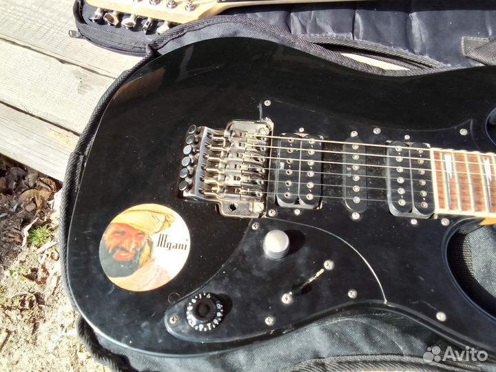 Электрогитары и комбик ibanez fabio laney