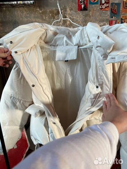 Женский оверсайз пуховик Khy Yeezy Balenciaga Type