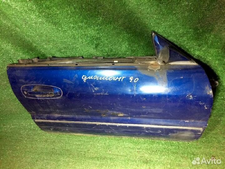 Дверь передняя правая Mitsubishi Diamante F12A Син