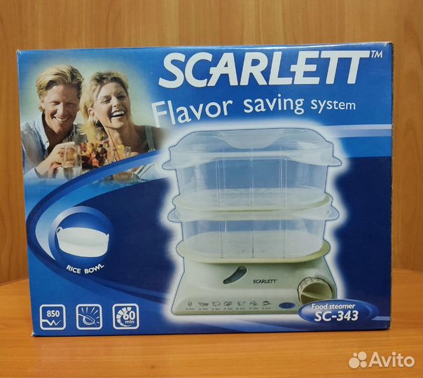 Пароварка scarlett