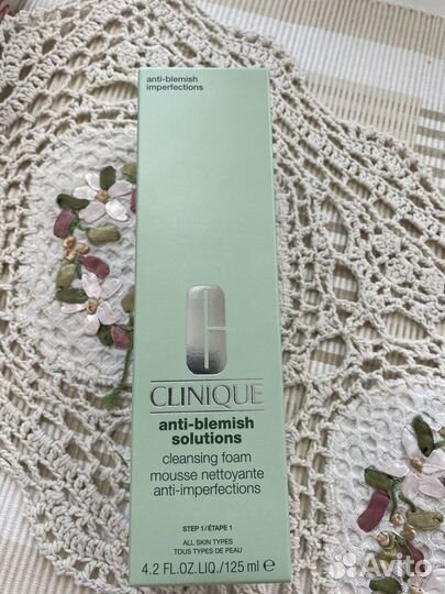 Clinique пенка anti-blemish оригинал