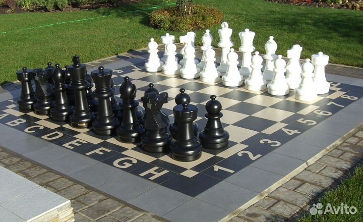 Уличные шахматные фигуры большие 60 см