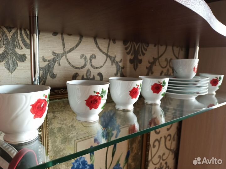 Чайная пара. Чайный сервиз 10 предметов