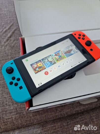 Nintendo switch rev 2 32+128