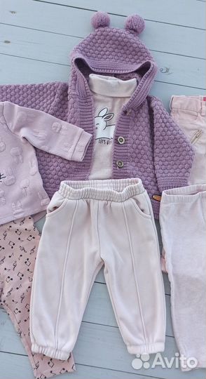 Пакет фирменных вещей 80-86см