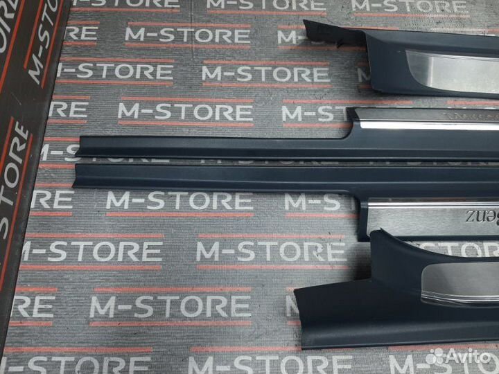 Накладка на порог салона Mercedes-Benz S-Class