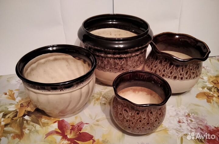 Керамические горшки для растений