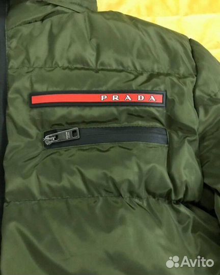 Пуховик Prada puffer jacket оригинал