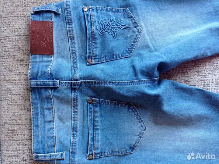 Джинсовые вещи пакетом для девочки рост 134