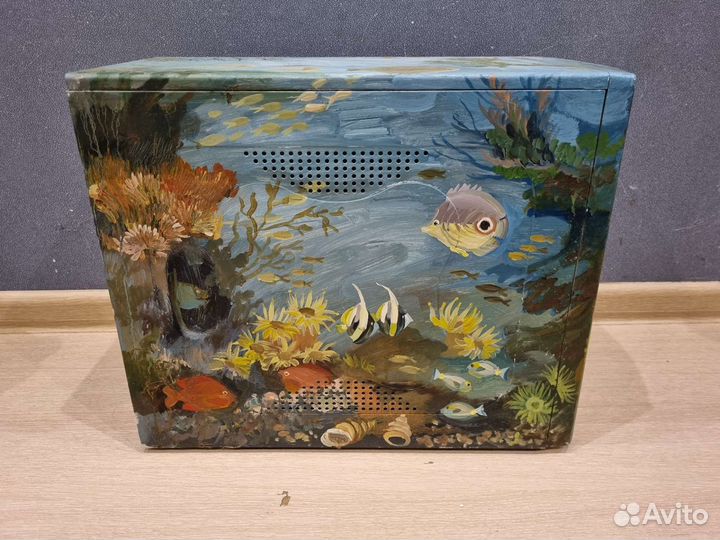 Корпус для пк mATX Аквариум