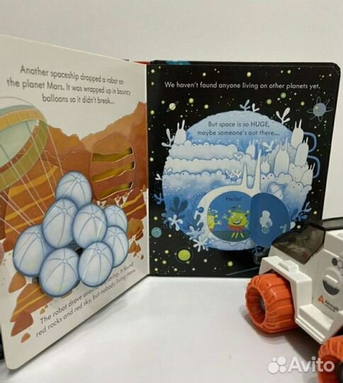 Peep inside space + игрушки