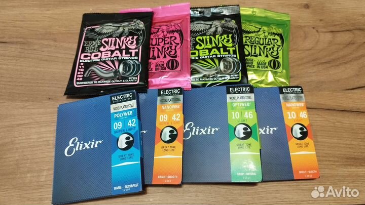 Струны для гитары Elixir Ernie Ball