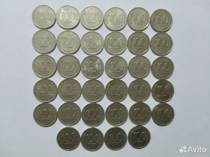 Монеты 100 1993 года