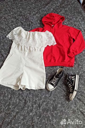 Одежда пакетом 44 худи комбинезон