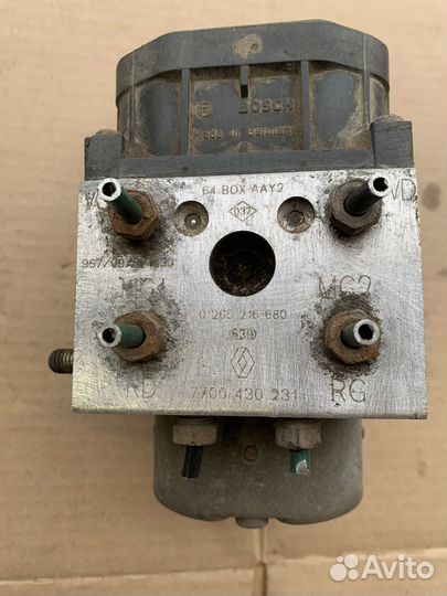 Блок abs абс Renault Megane 1