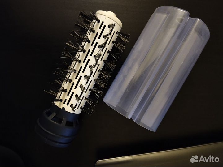 Насадка от фен-щетки Philips HP 8665 белый, фиолет