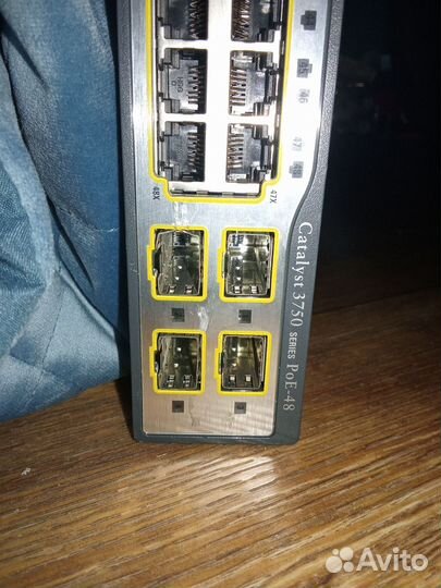 Коммутатор cisco ws c3750 48ts poe
