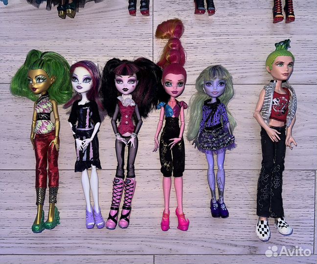 Куклы monster high, ever after high