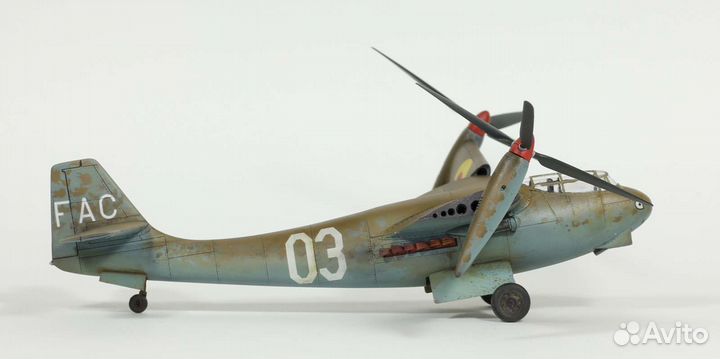 Модель самолета P.1003, 1:48