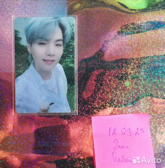 Карты BTS (Чонгук, Тэхён, Юнги)