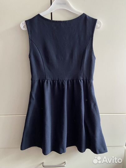 Сарафан синий 122