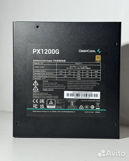 Блок питания DeepCool PX1200G 80+ gold