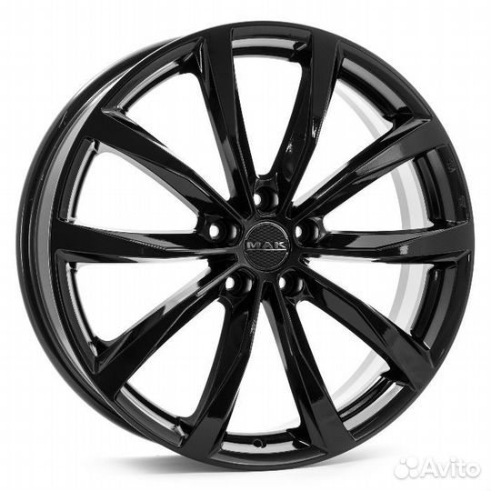 R17 5x114,3 7J ET40 D66,1 MAK Wolf Gloss Black