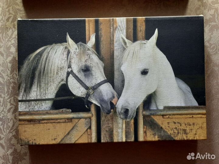 Картины по типу модульных на холсте