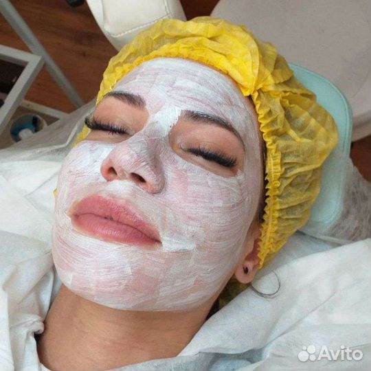 Чистка лица, карбокситерапия