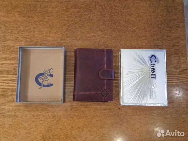 Портмоне из Натур. Кожи. Новый